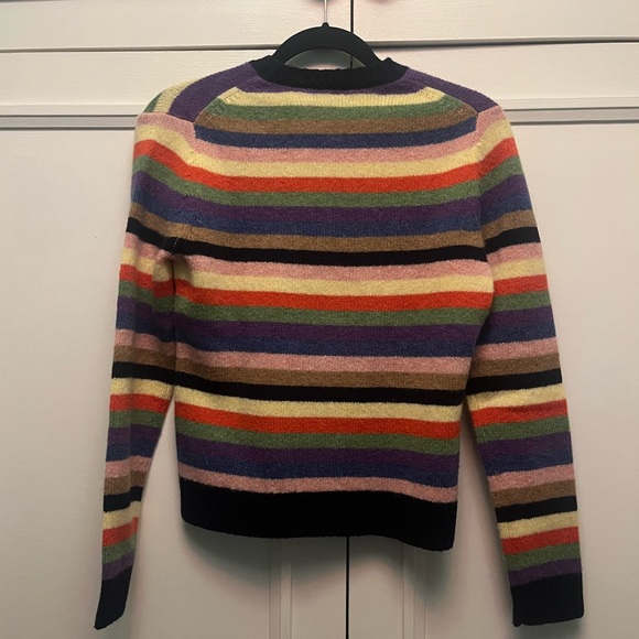 Brooks Brothers Multi Coloured Striped Wool Sweater Size XS - Picture 3 of 3